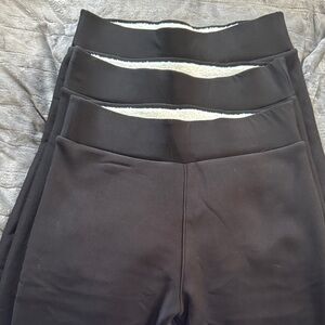 Black Fleece-Lined Leggings Bundle